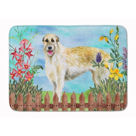 Carolines Treasures Irish Wolfhound Spring Machine Washable Memory Foam Mat CK1232RUG